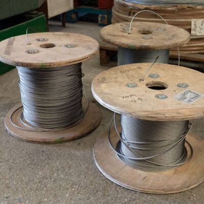Fune acciaio inox in bobina - sicurezza