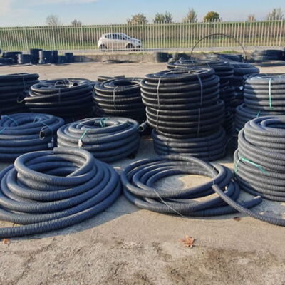 Tubo passacavo corrugato